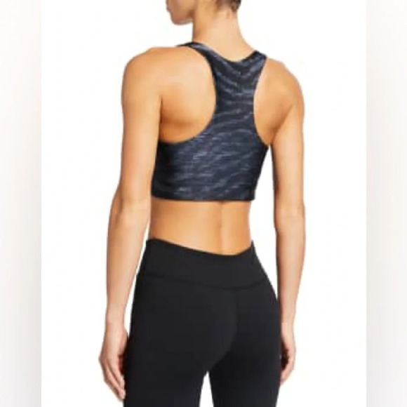 NWOT Terez Show Your Stripes Hi-Shine Sports Bra size S - Picture 2 of 5